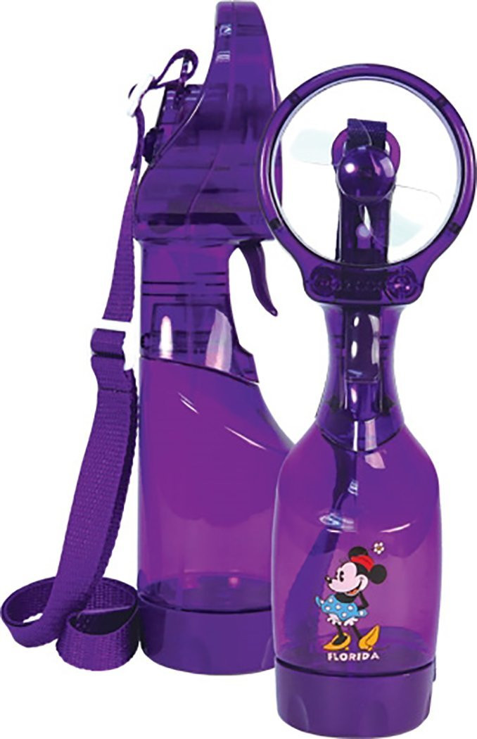 Disney Minnie Mouse Purple Personal Misting Fan | Amazon (US)