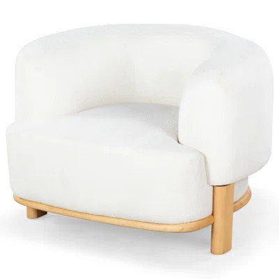 Enessa Boucle Accent Chair | Wayfair North America