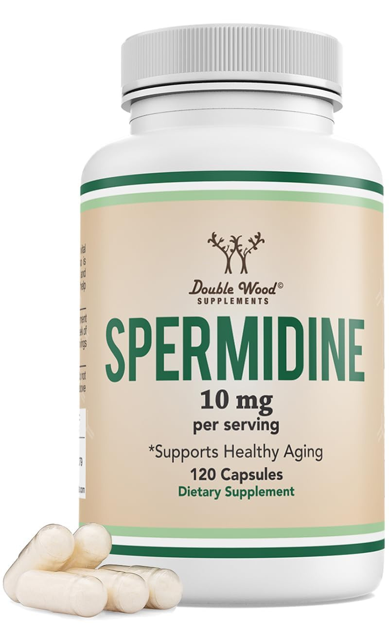 Spermidine Supplement (10mg of 99% Spermidine 3HCL - Third Party Tested) 120 Capsules - Over 100x... | Amazon (US)
