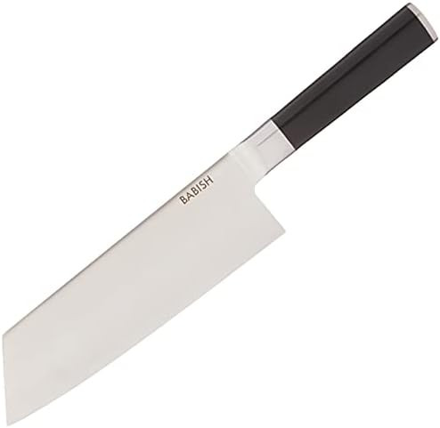 Babish German Steel Cutlery, 7.5" "Clef" Knife, Silver | Amazon (US)