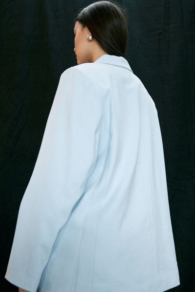Double-breasted Blazer - Light blue - Ladies | H&M US | H&M (US + CA)