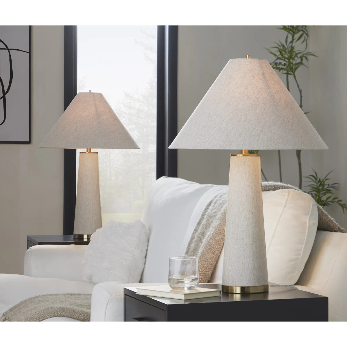 Jeremiaha 28" Metal Table Lamp (Set of 2) | Wayfair North America