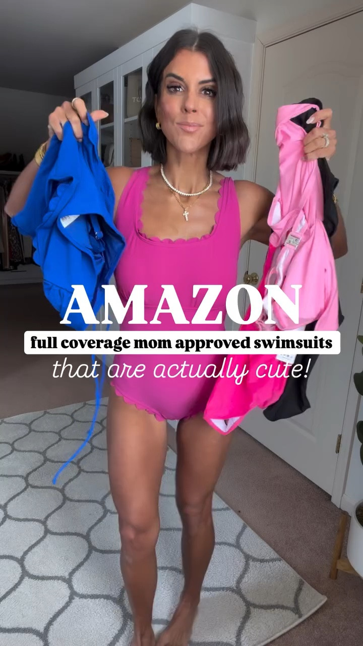 Amazon mom approved Swim! All suits fit true to size! 

#LTKSeasonal #LTKSwim