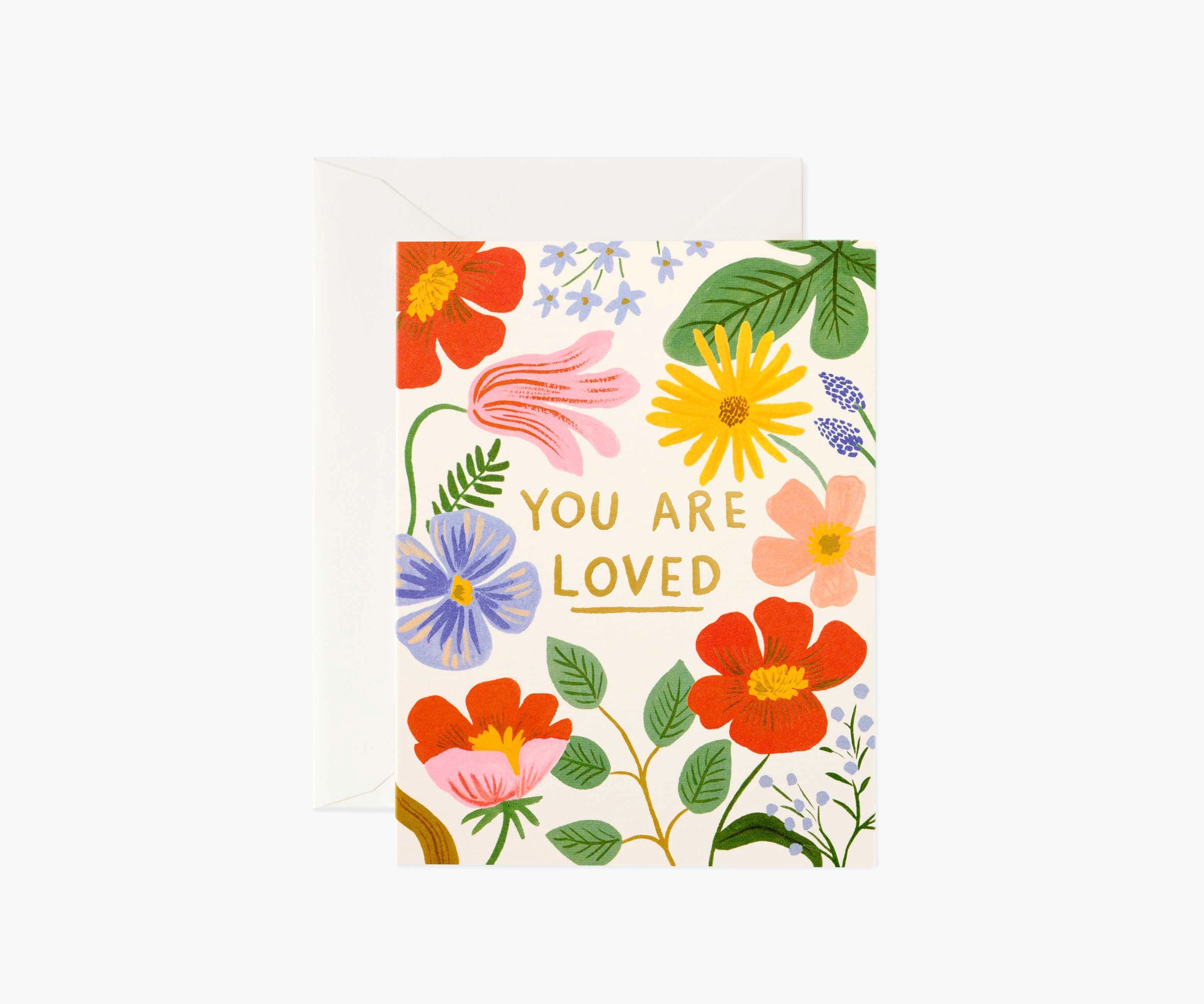 You Are Loved Greeting Card | Rifle Paper Co.