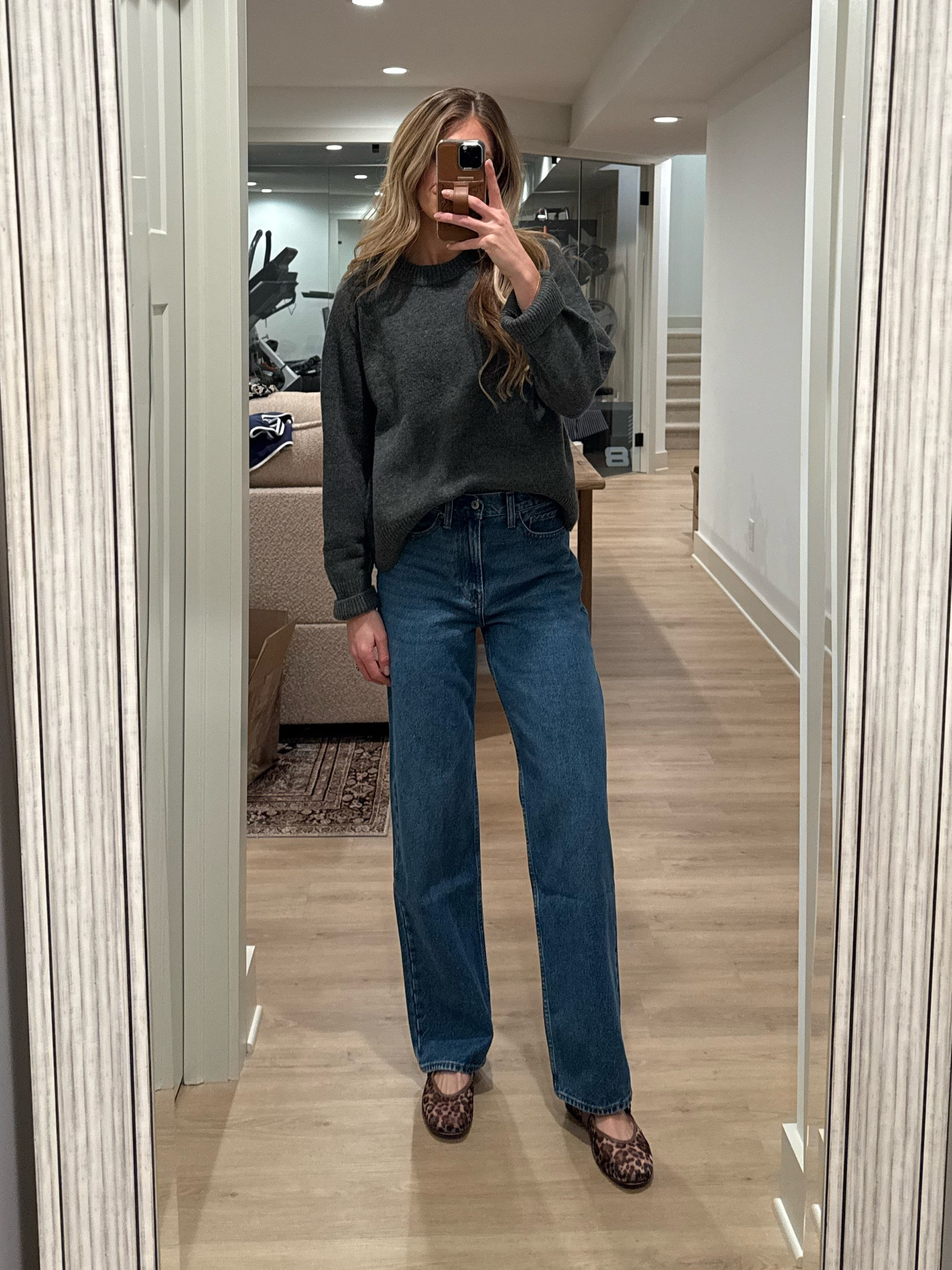 Wearing true size 27 long in jeans. They run looser so if you prefer fitted maybe size down. I like the looser fit 
Code AFASHLEY gets you additional 15% off 