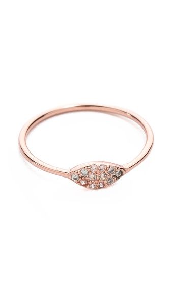 Shimmer Marquee Ring | Shopbop