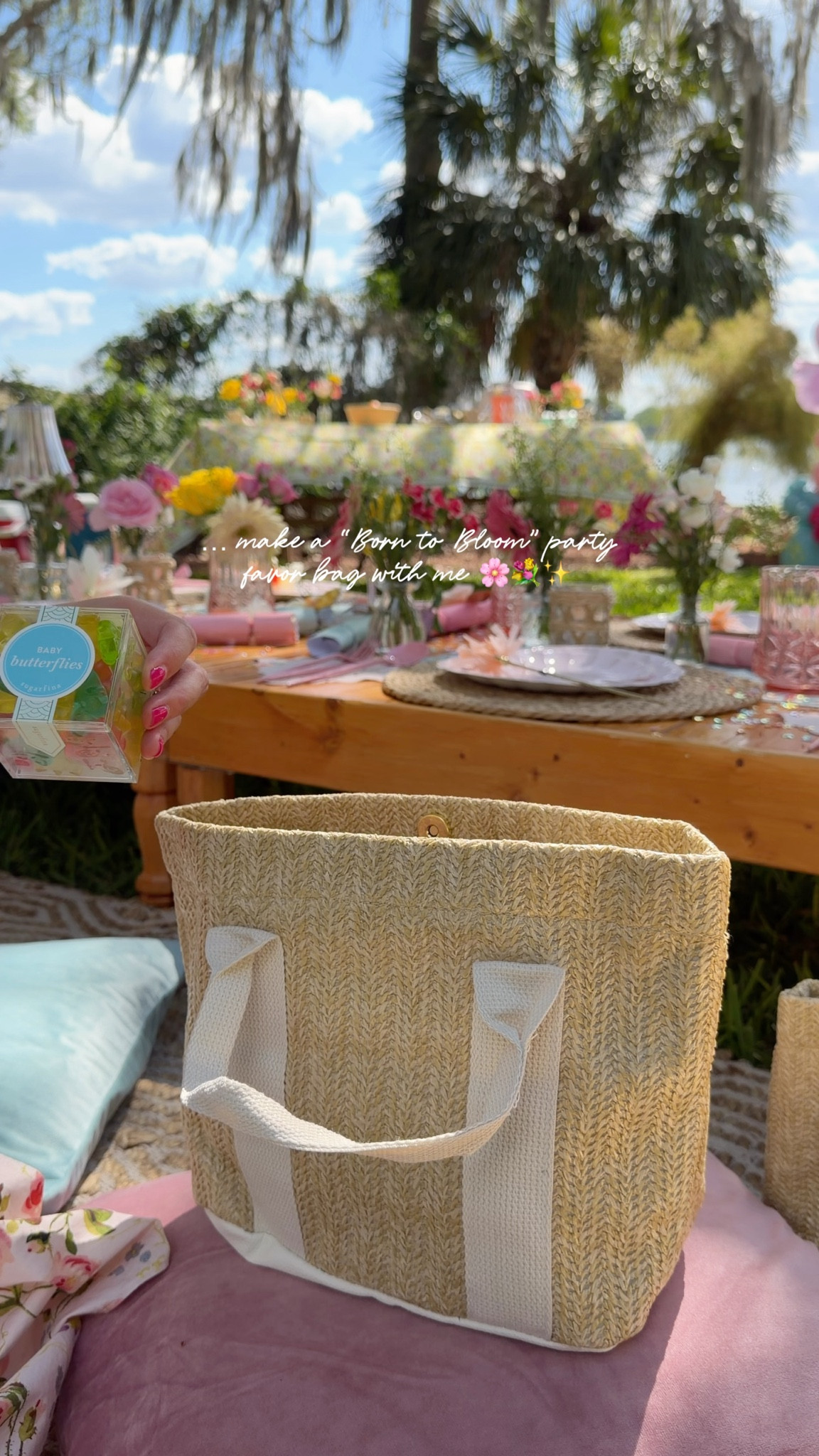 Make a Born to Bloom party favor bag with me 💐🌸✨

#LTKmomlife #LTKKids #LTKHome