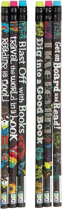 Raymond Geddes Reading Rocks Wooden Pencils (Pack of 72) | Amazon (US)