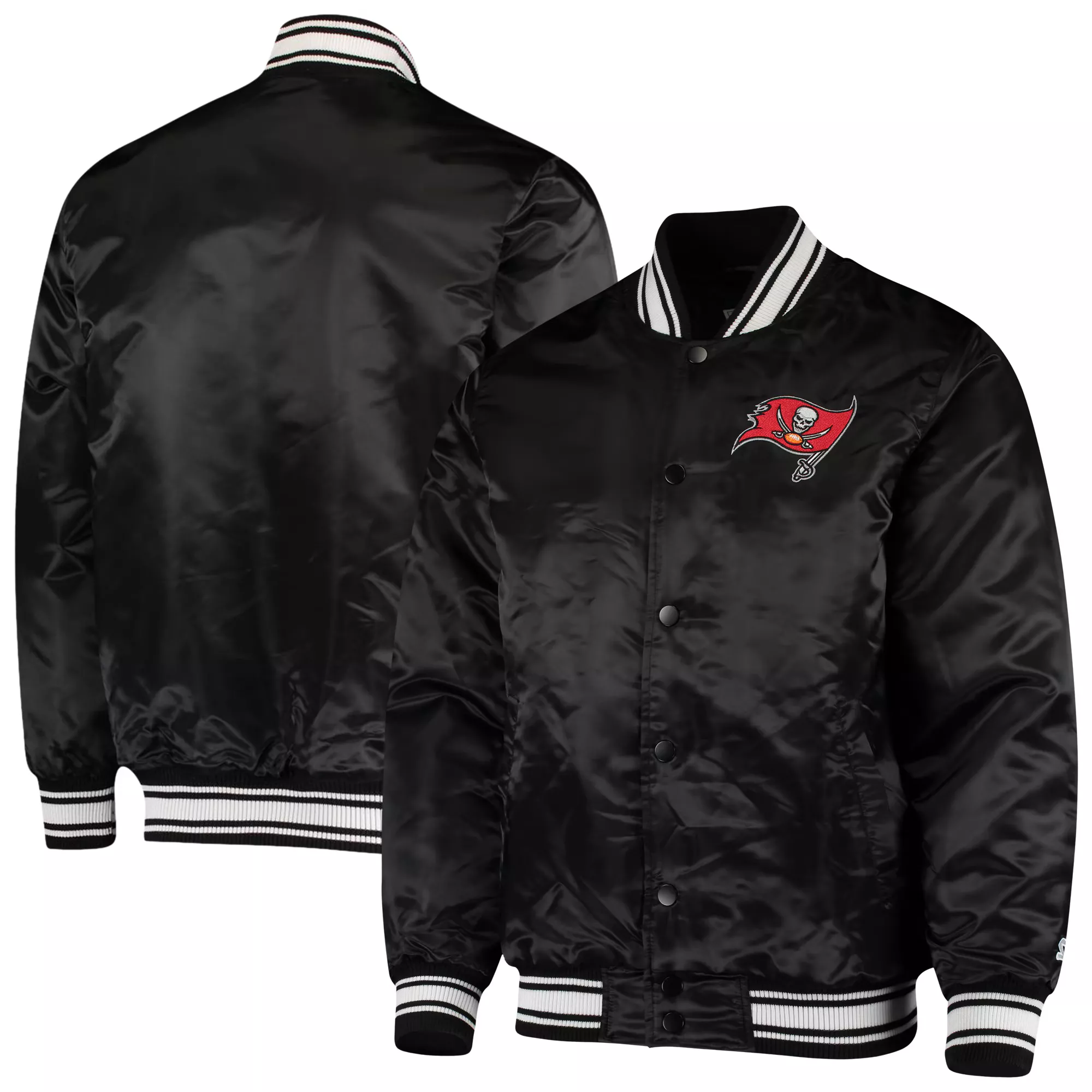 Dick's Sporting Goods Starter Women's Tampa Bay Buccaneers Line-Up White  Snap Jacket