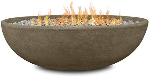 Riverside Oval Propane Fire Bowl in Glacier Gray by Real Flame | Amazon (US)