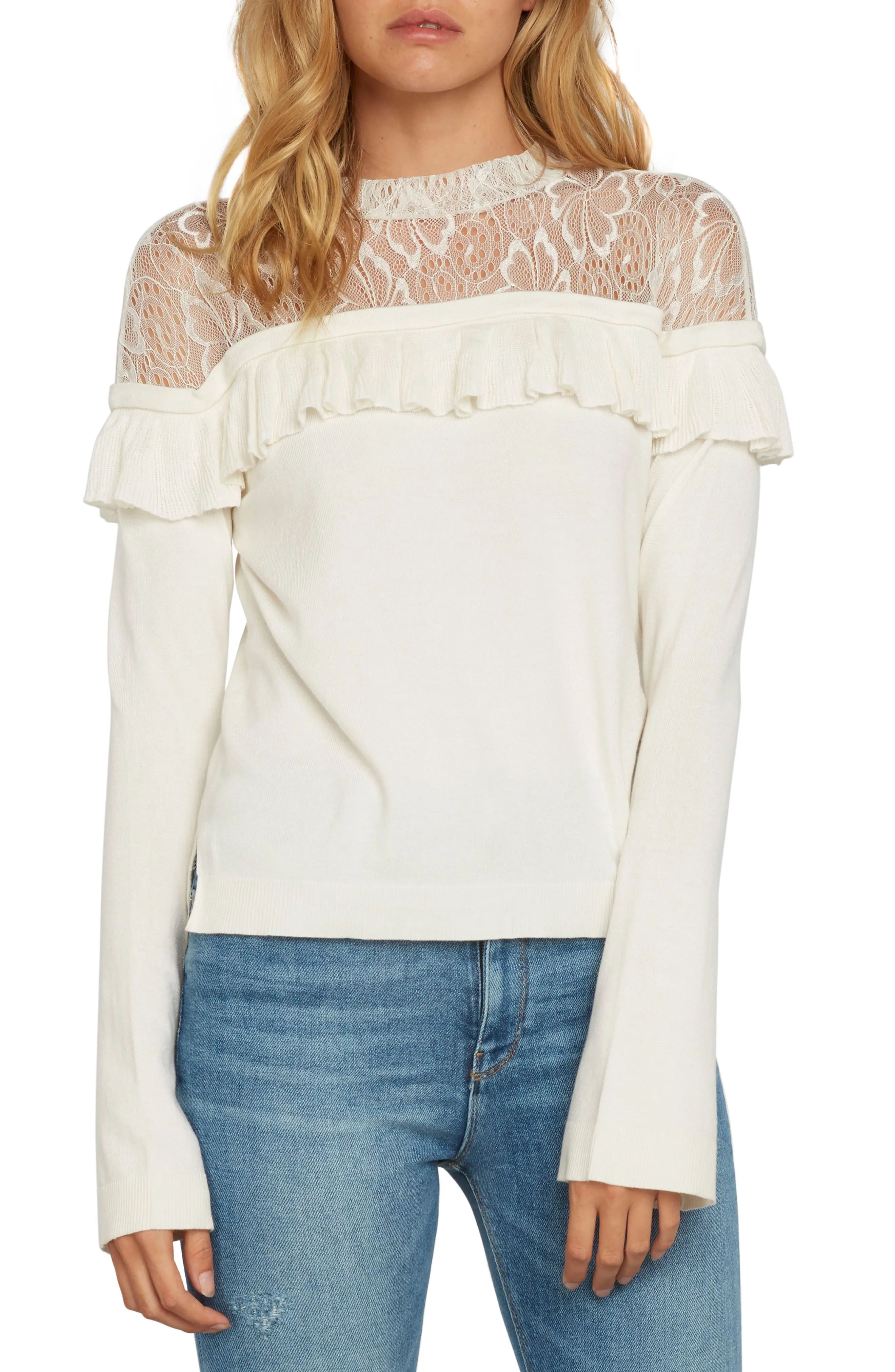 Ruffle Show Sweater | Nordstrom