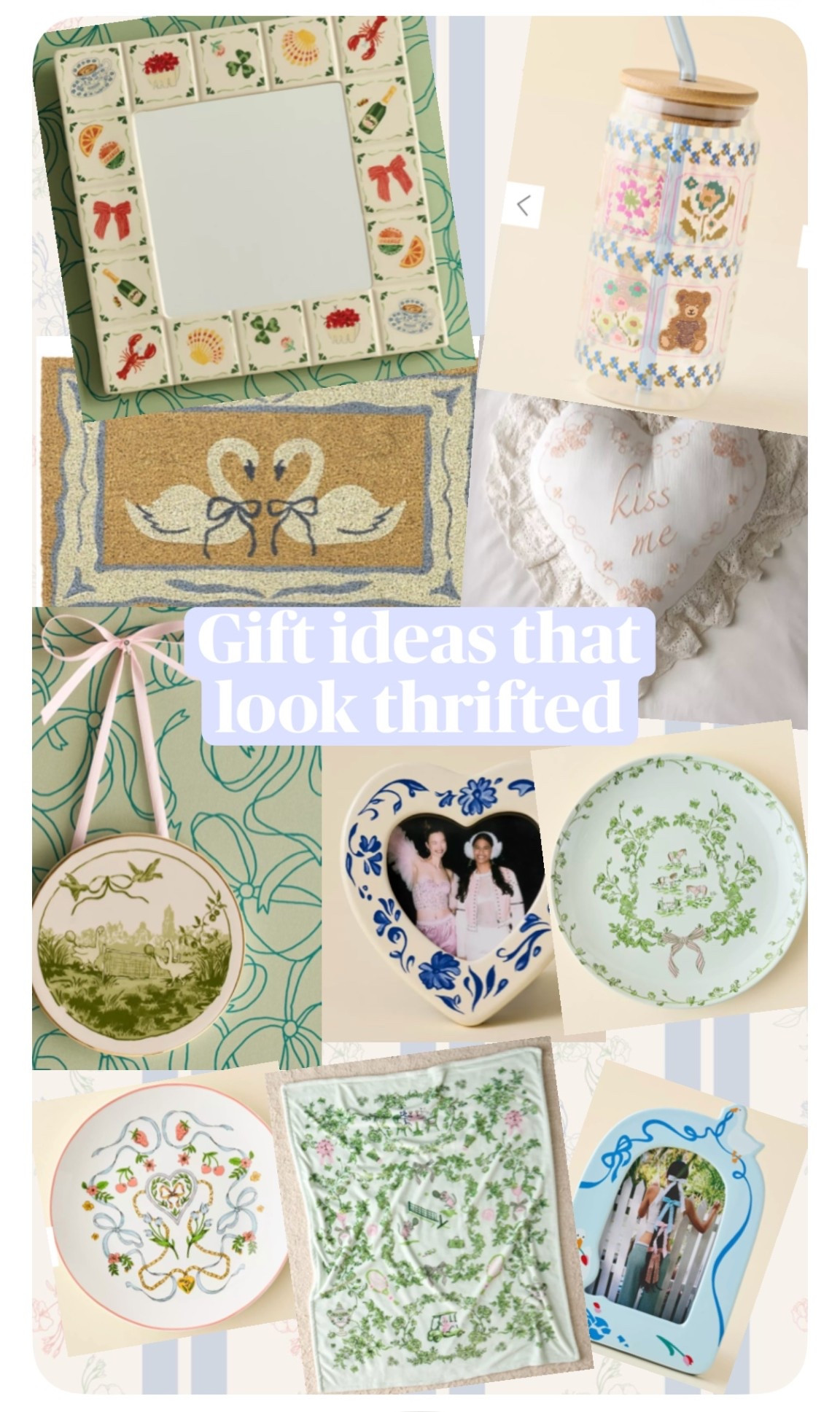 Gift guide for the whimsical young grandma styled gal in your life! 

#LTKHome #LTKGiftGuide #LTKHoliday