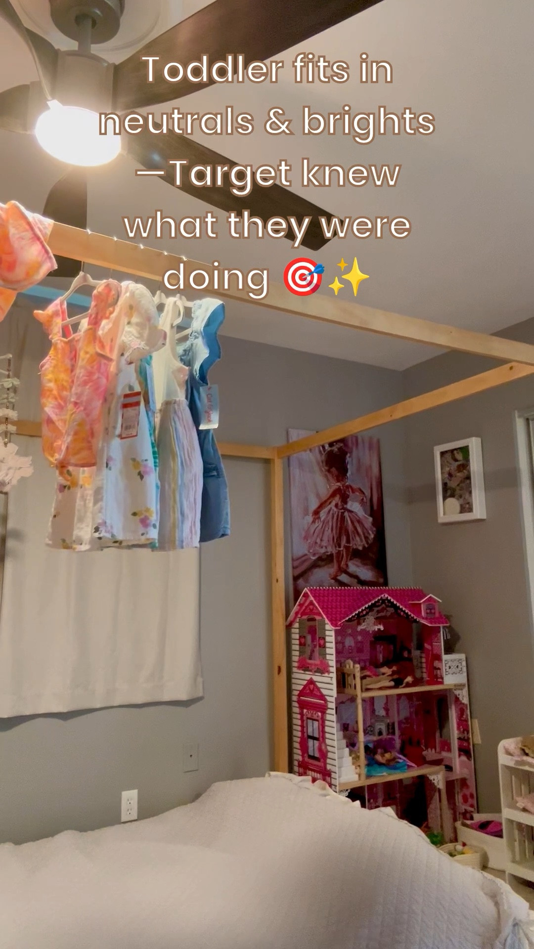 Target is thriving in the toddler section right now 🙌 From the sweetest neutral sets to pops of color that scream spring sunshine — I couldn’t resist grabbing a little bit of everything for my 3T girl.
.
Sharing our faves from dresses to jumpers and matching sets — all comfy, mixable, and mom-approved 💕 Linked them all plus her dreamy toddler bed, dollhouse, and furniture that make her room feel like a little slice of happy.
.
Everything’s cozy, colorful, and mom-toddler approved 💕 Tap to shop her wardrobe AND her room!

Team neutrals or team brights? Let me know below ⬇️
#ToddlerStyle #TargetFinds #3TStyle #ToddlerFashion 

#LTKKids #LTKKids #LTKHome #LTKBaby