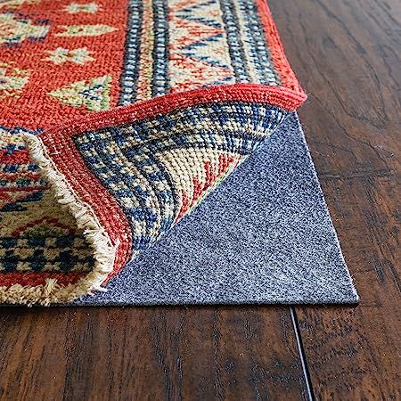 RUGPADUSA, RugPro, 2'6" x 8', 1/16" Thick, Felt and Rubber, Ultra Slim Non-Slip Rug Pad, Perfect ... | Amazon (US)