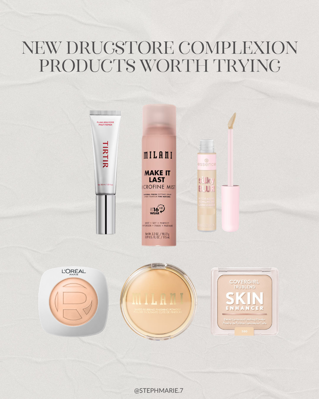 New drugstore complexion products to try ✨ these are the 6 products I've tried and loved recently. They work so well for mature skin and deliver results without a high price tag! 

 #LTKSeasonal #LTKOver40 #LTKBeauty