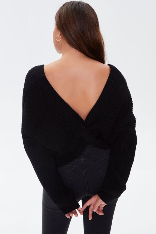 Ribbed Twist-Back Sweater | Forever 21 (US)