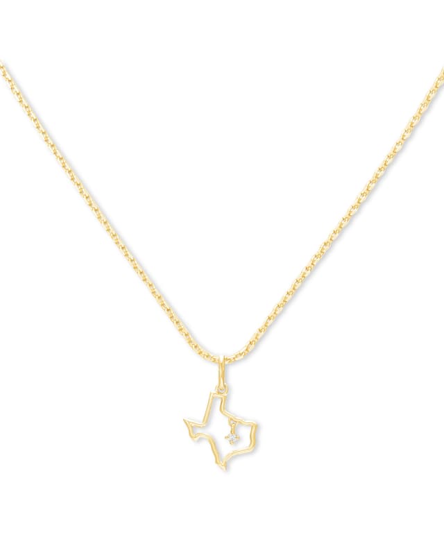 Texas Charm Necklace in 18k Yellow Gold Vermeil | Kendra Scott | Kendra Scott