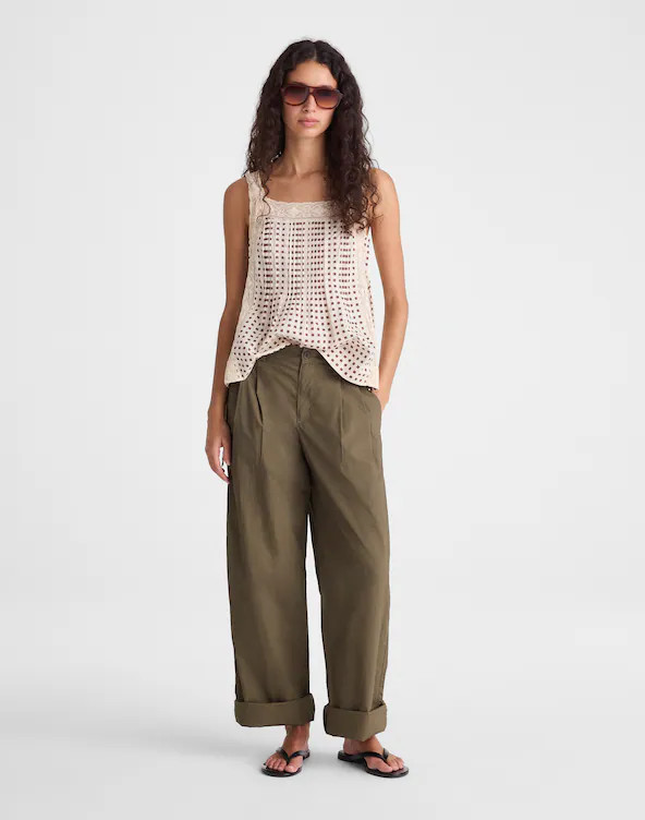 The Everyday Trouser in Poplin | Madewell