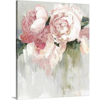 Peonies by Asia Jensen Canvas Wall Art | The Home Depot