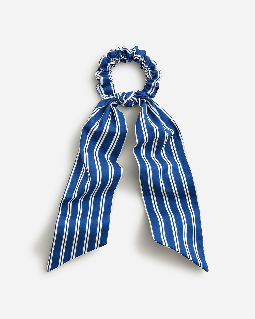 Ribbon scrunchie in stripe | J. Crew US