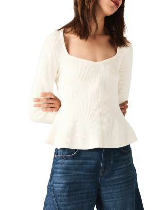 Melun Peplum Sweater | Bloomingdale's (US)