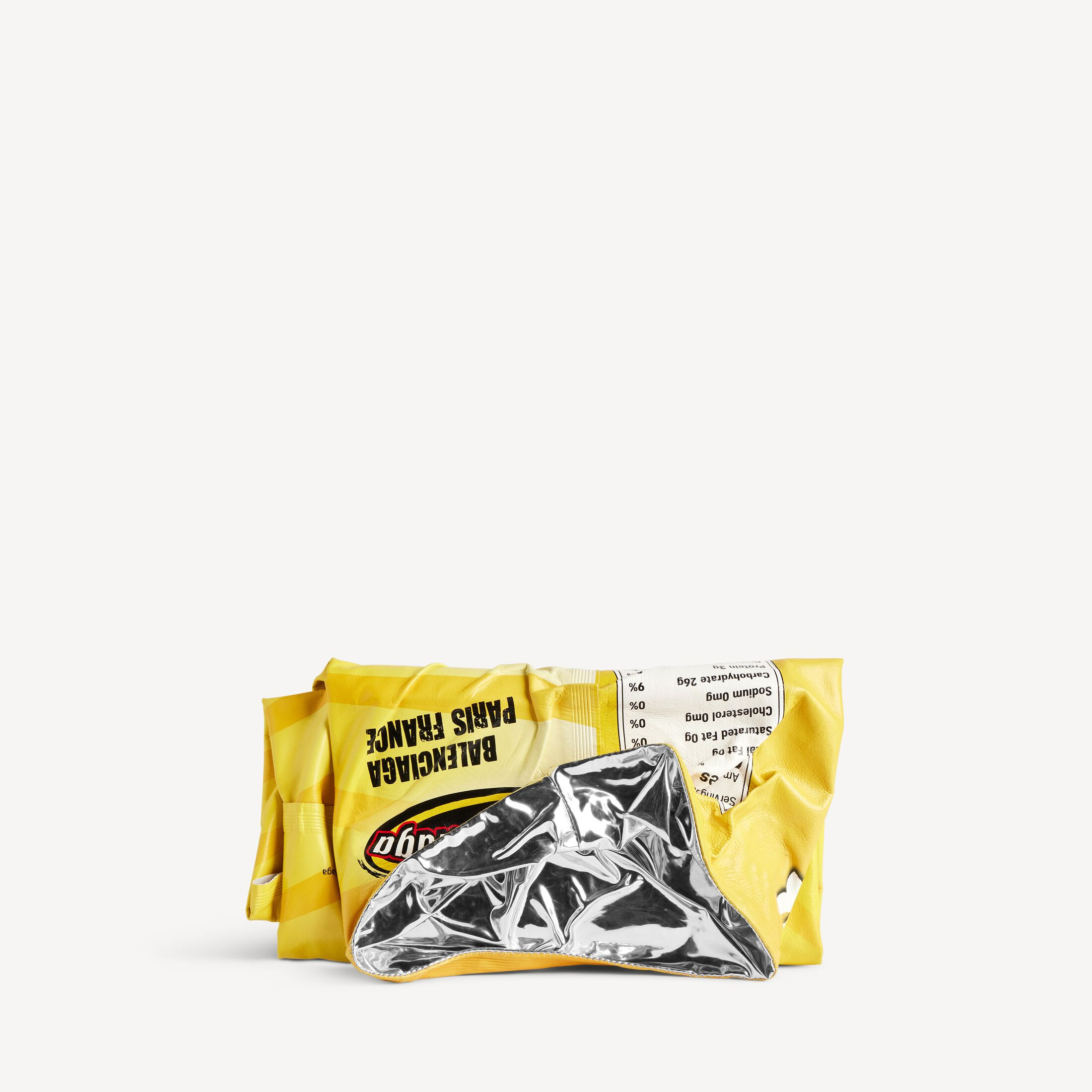 Chips Clutch Wallet in Yellow | Balenciaga US | Balenciaga