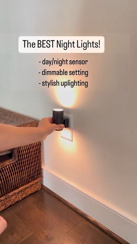 These are the best night lights! They come in a set of 2 and feature a dusk/dawn sensor, dimmable setting, and are super stylish

Amazon home, kids room, bathroom, Amazon home finds, black night light

#LTKU #LTKVideo #LTKxPrime
