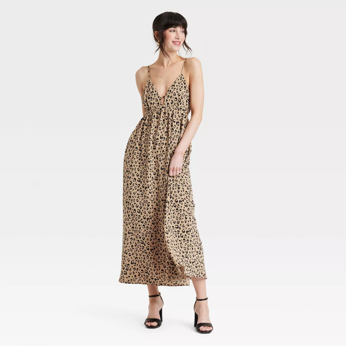 Women's Ruched Midi Dress - A New Day™ | Target