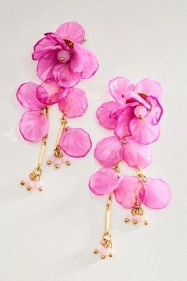 Floral Drop Earrings | Anthropologie (US)
