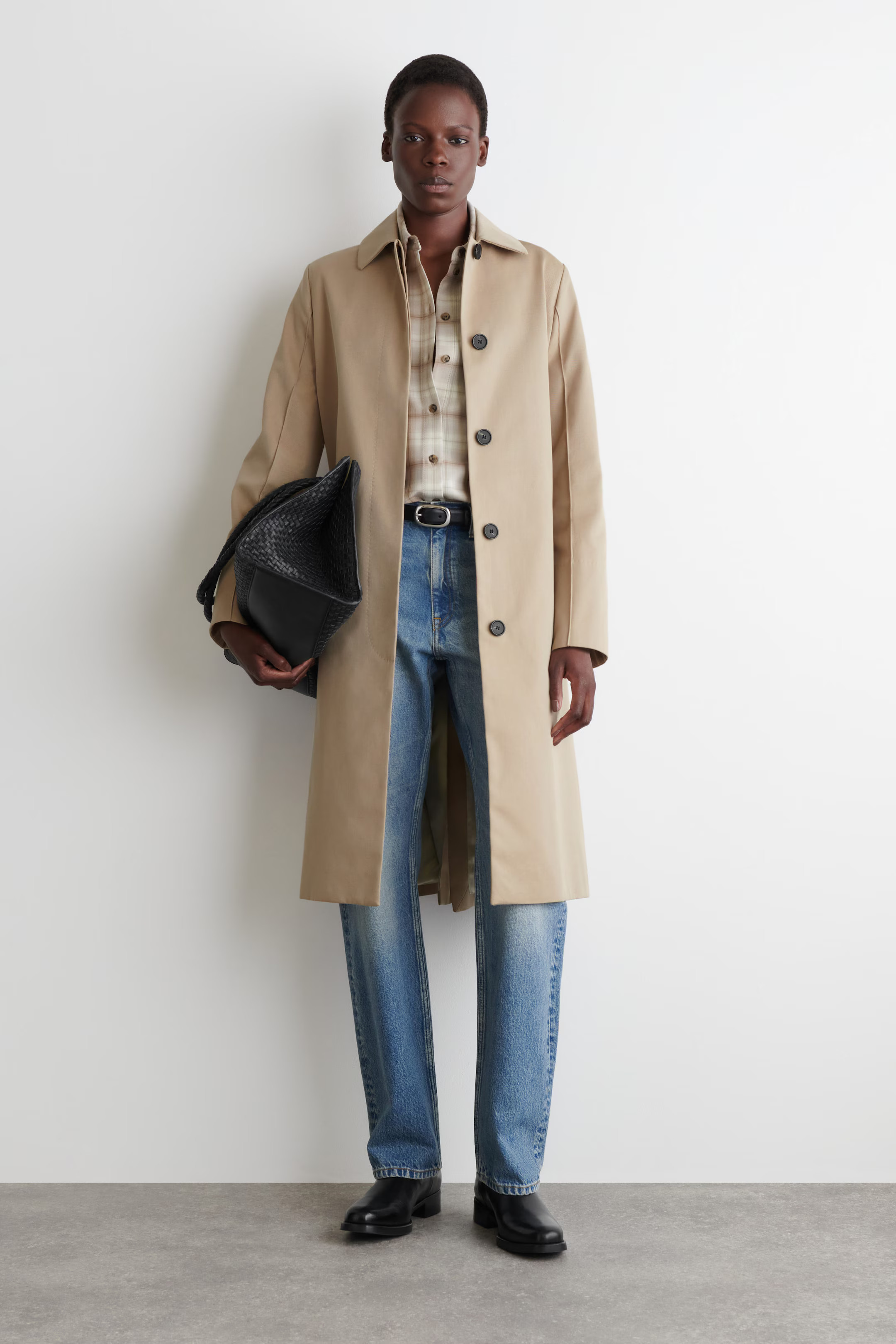 LEATHER CHELSEA BOOTS - BLACK | COS GB | COS UK