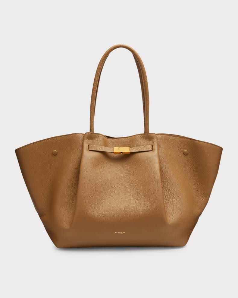 DeMellier New York Calf Leather Tote Bag | Neiman Marcus