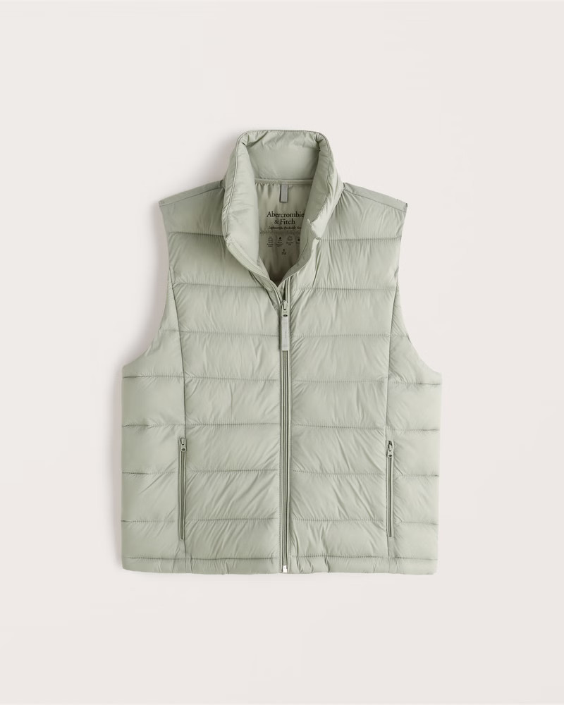 Lightweight Packable Puffer Vest | Abercrombie & Fitch (US)