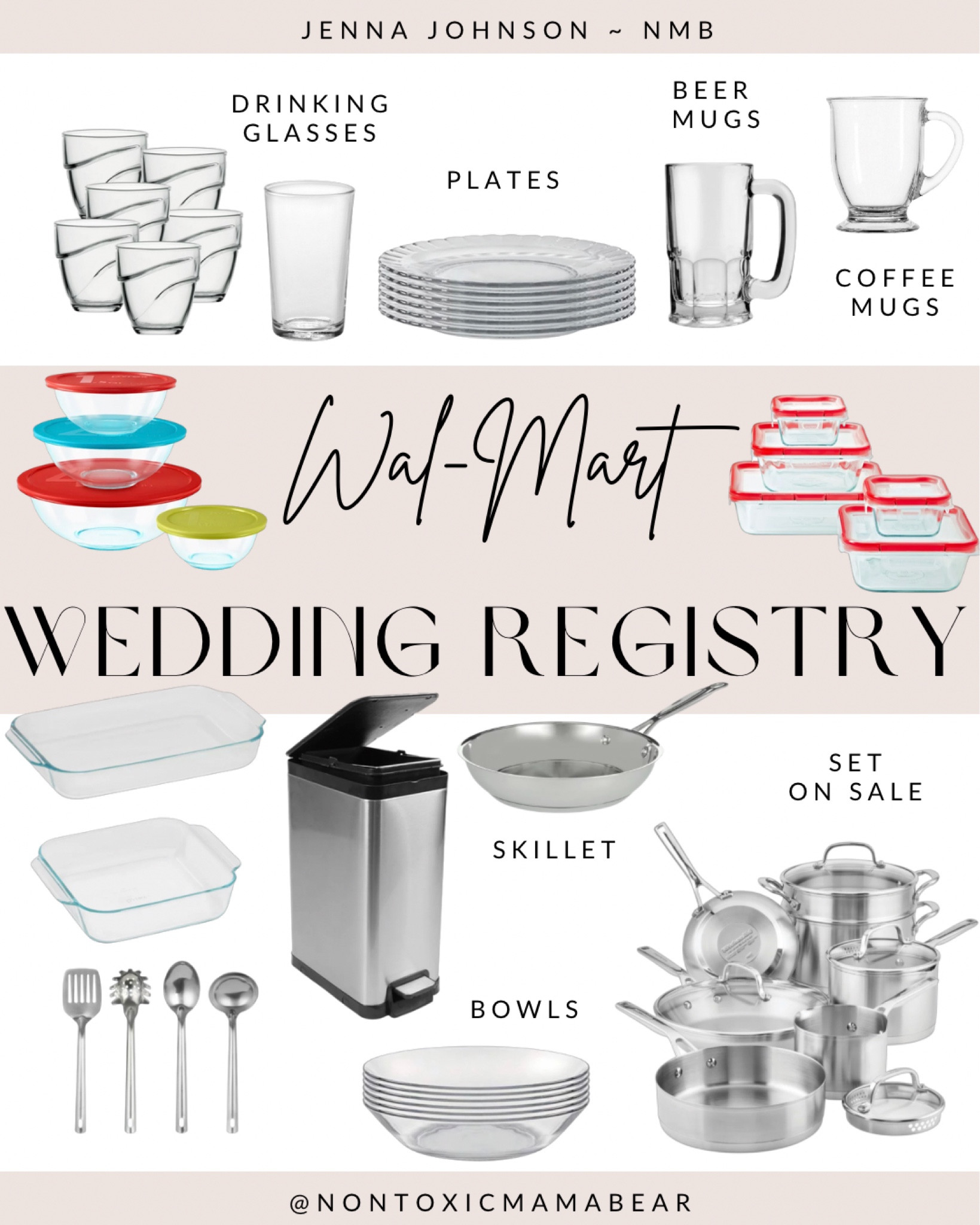 💒 Less Toxic Kitchen Picks from Wal-Mart that you Need for your Wedding Registry 💍

#LTKGiftGuide #LTKwedding #LTKSale