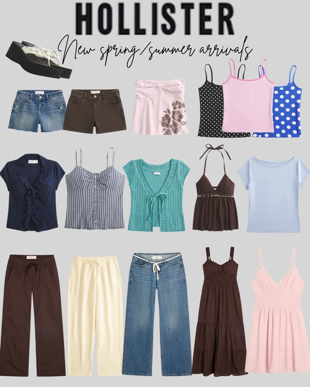 New season, new closet 🌸☀️ Hollister just dropped the CUTEST spring & summer pieces and I’m obsessed 🤍 think easy dresses, comfy sets, and all the effortless vibes. Everything is so wearable + perfect for warm weather days!! 

#LTKSeasonal #LTKStyle #LTKFinds

#LTKmomlife #LTKOver40 #LTKootd