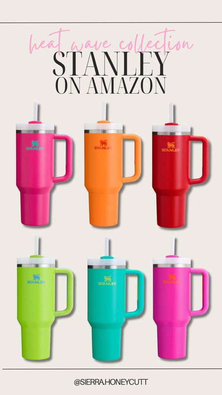 New Stanley heat wave collection on Amazon!! So many pretty colors 😍

Quenchers 40oz ounce family must haves essentials kitchen cute fun summer vibes neon colorful 

#LTKSeasonal #LTKFindsUnder50 #LTKHome