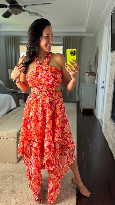 we found our dress for celebration at our annual SUMMIT event…it runs true to size, I snagged a medium. I’ve gotta find a comparable shoe, I love these but they aren’t in stock right now 🫠

#LTKVideo #LTKFindsUnder100 #LTKStyleTip