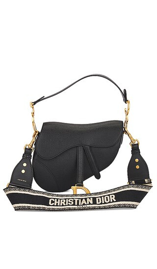 Dior Saddle Bag in Black | Revolve Clothing (Global)