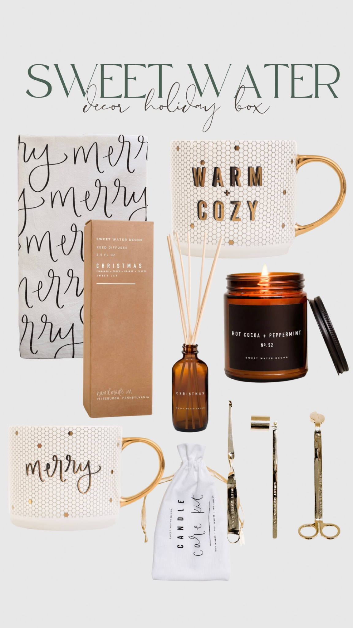 What I got in my surprise holiday sweet water decor box! I am loving these - perfect for your home, gifts, etc! 

#LTKhome #LTKHoliday #LTKGiftGuide