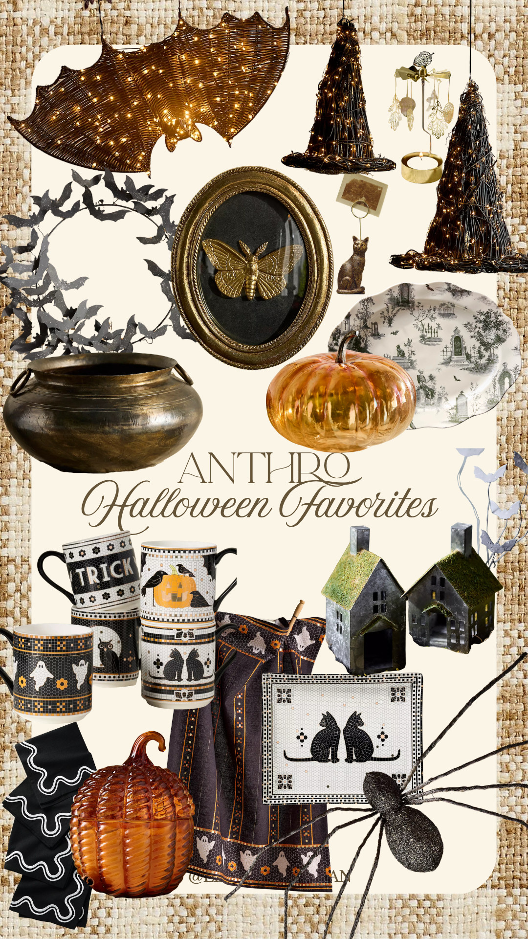 Open if you dare! Anthro launched their 2026 Halloween collection!  

 #LTKSeasonal #LTKHome