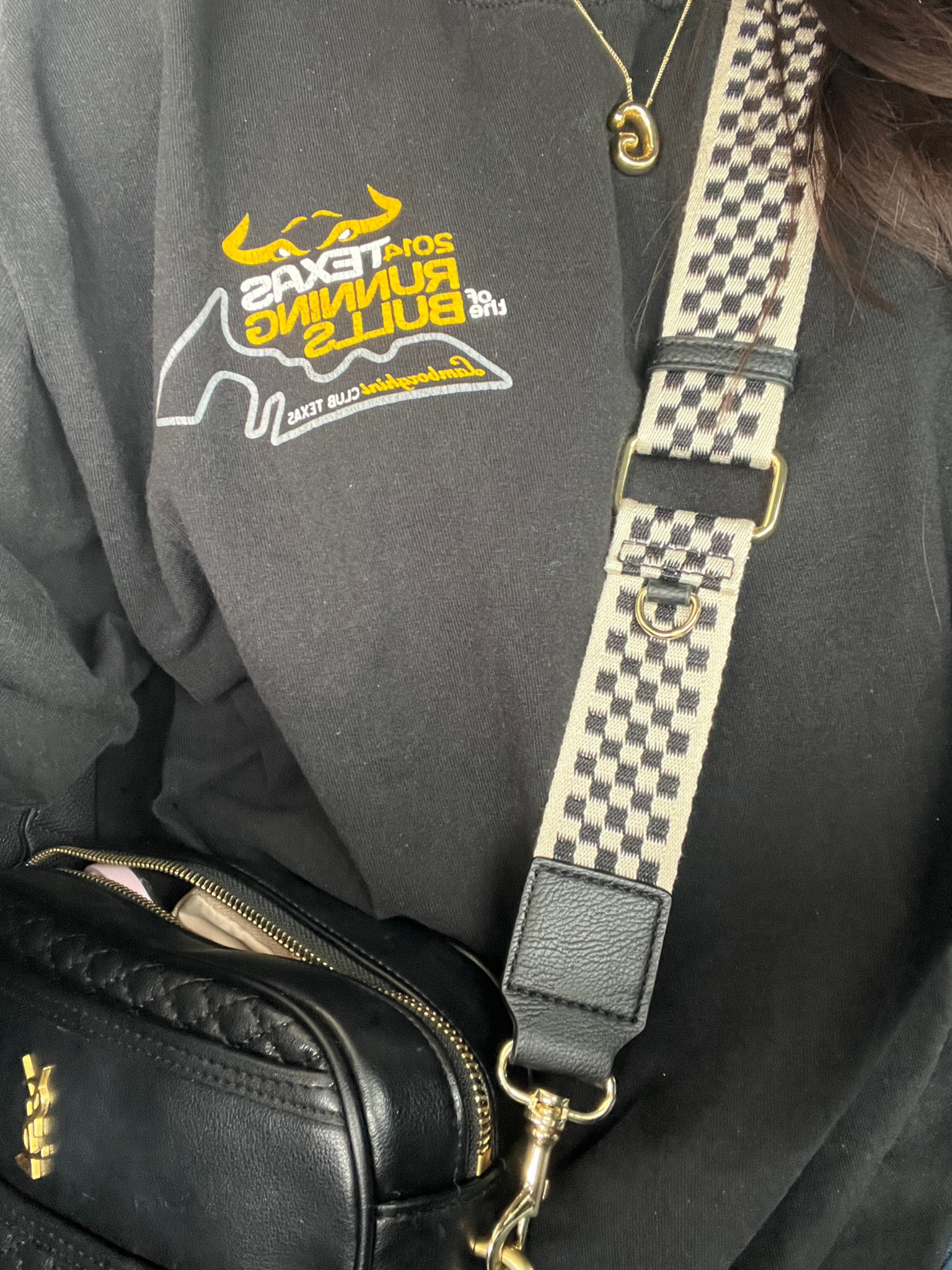 Checkered print is all the craze this season. Whether it be an accessory or a jacket. Make a statement with this handbag strap! 

#LTKfindsunder50 #LTKstyletip #LTKMostLoved
