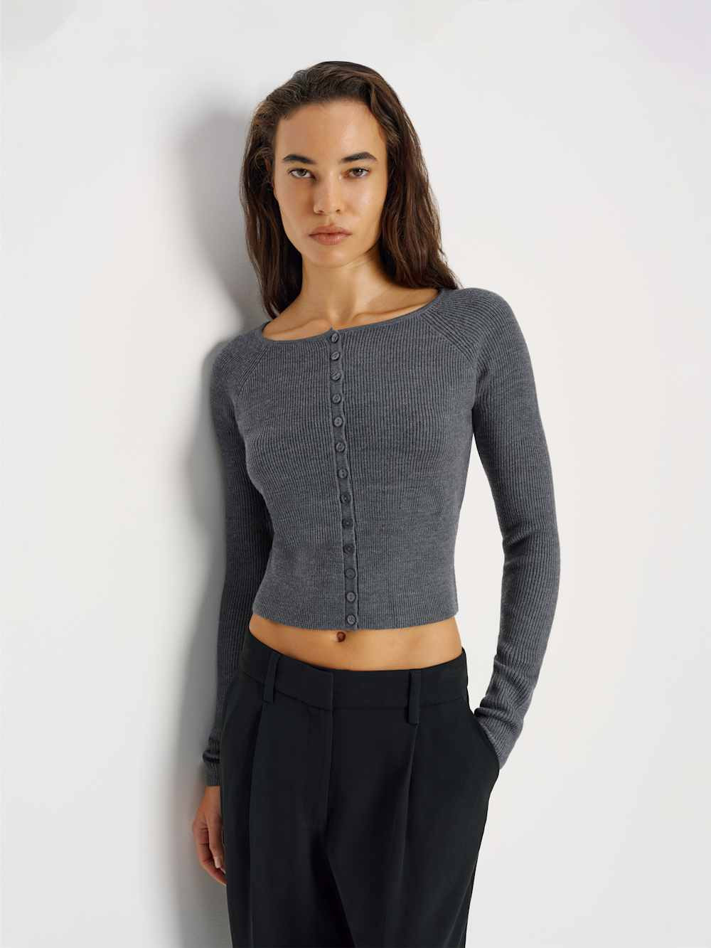 Meadow Regenerative Merino Cardigan | Reformation (Global)