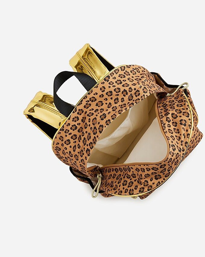 Girls' backpack in leopard print | J.Crew US