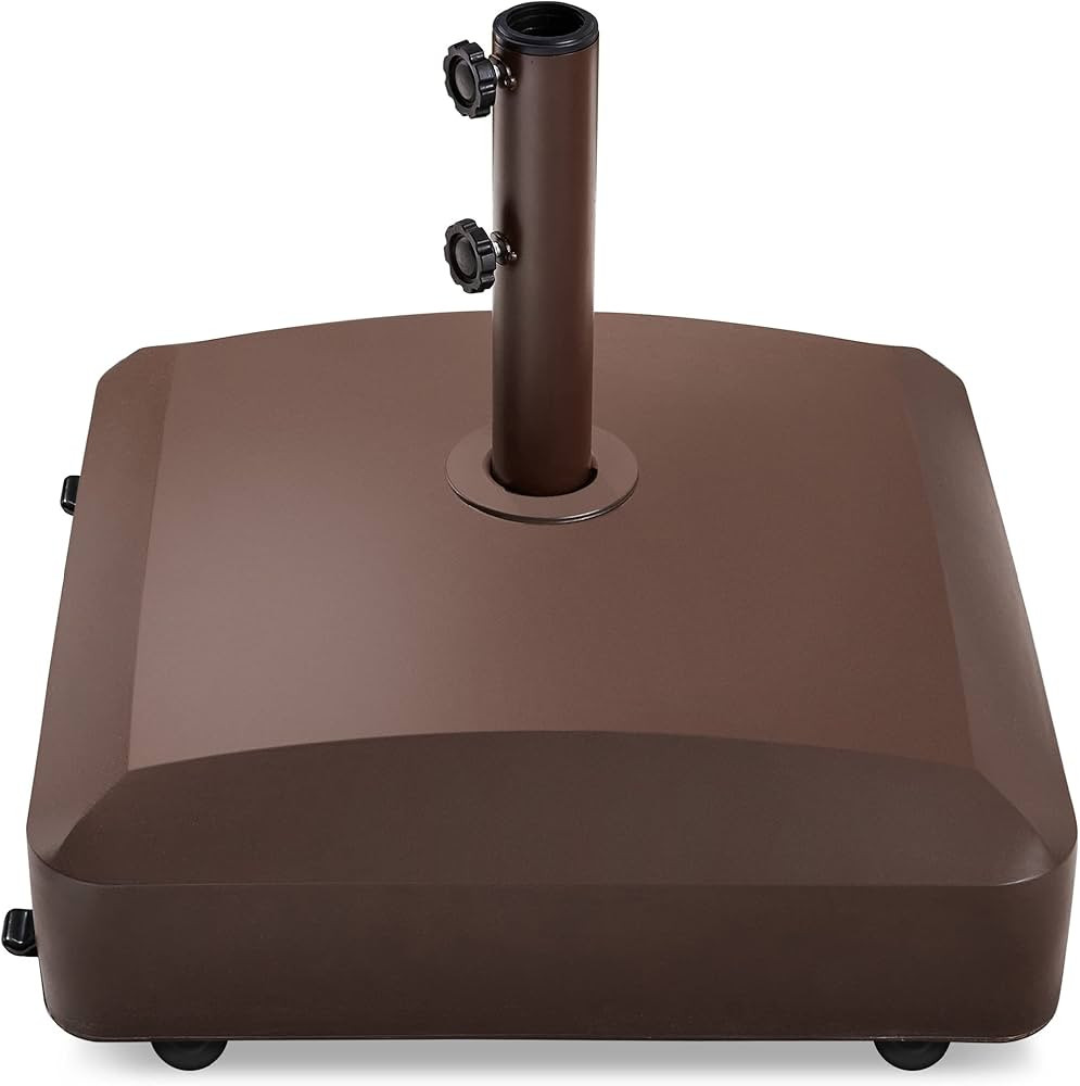 Best Choice Products 123lb Capacity Fillable Mobile Umbrella Base Heavy Duty Market Stand for Pat... | Amazon (US)