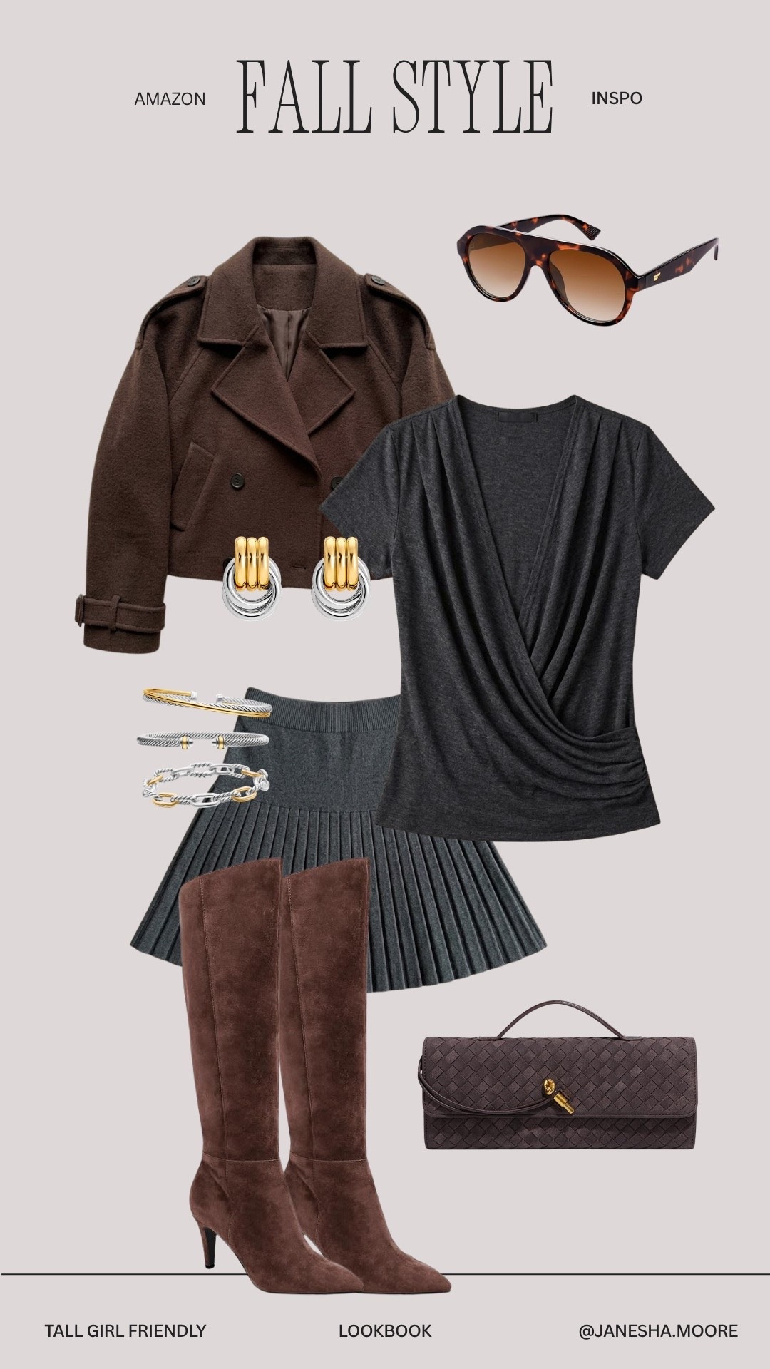5'9 200 lbs [L] cardigan [M] gray shirt [XL] similar skirt

#LTKootd #LTKMidsize #LTKTall