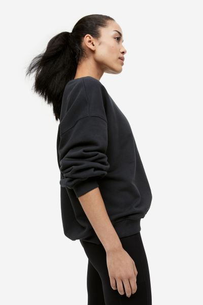 Sports sweatshirt | H&M (UK, MY, IN, SG, PH, TW, HK)