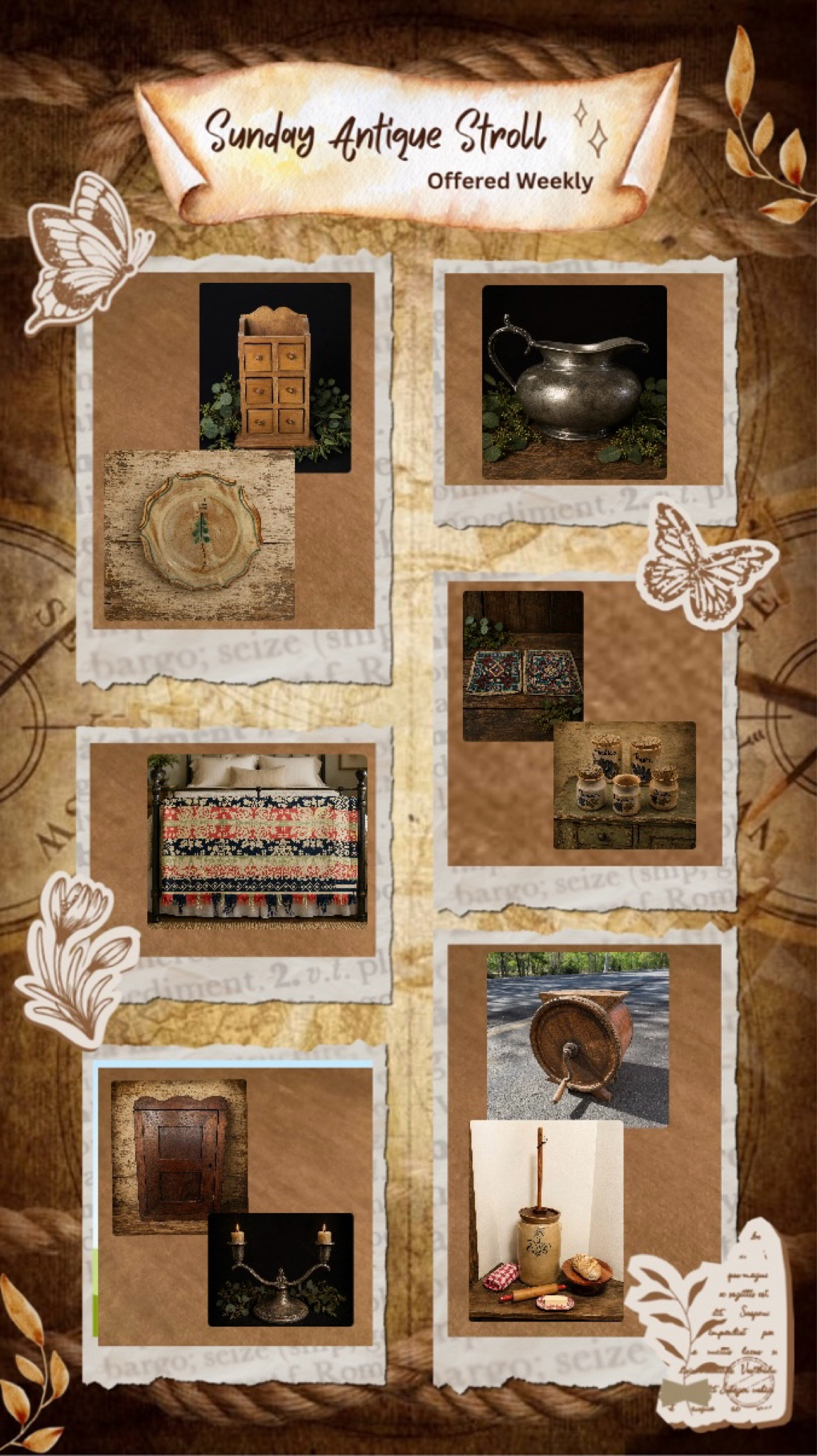 …another SUNDAY ANTIQUE STROLL!!! 🫶🏻
www.sugarcreekantiques.com

#LTKHome #LTKdayinmylife