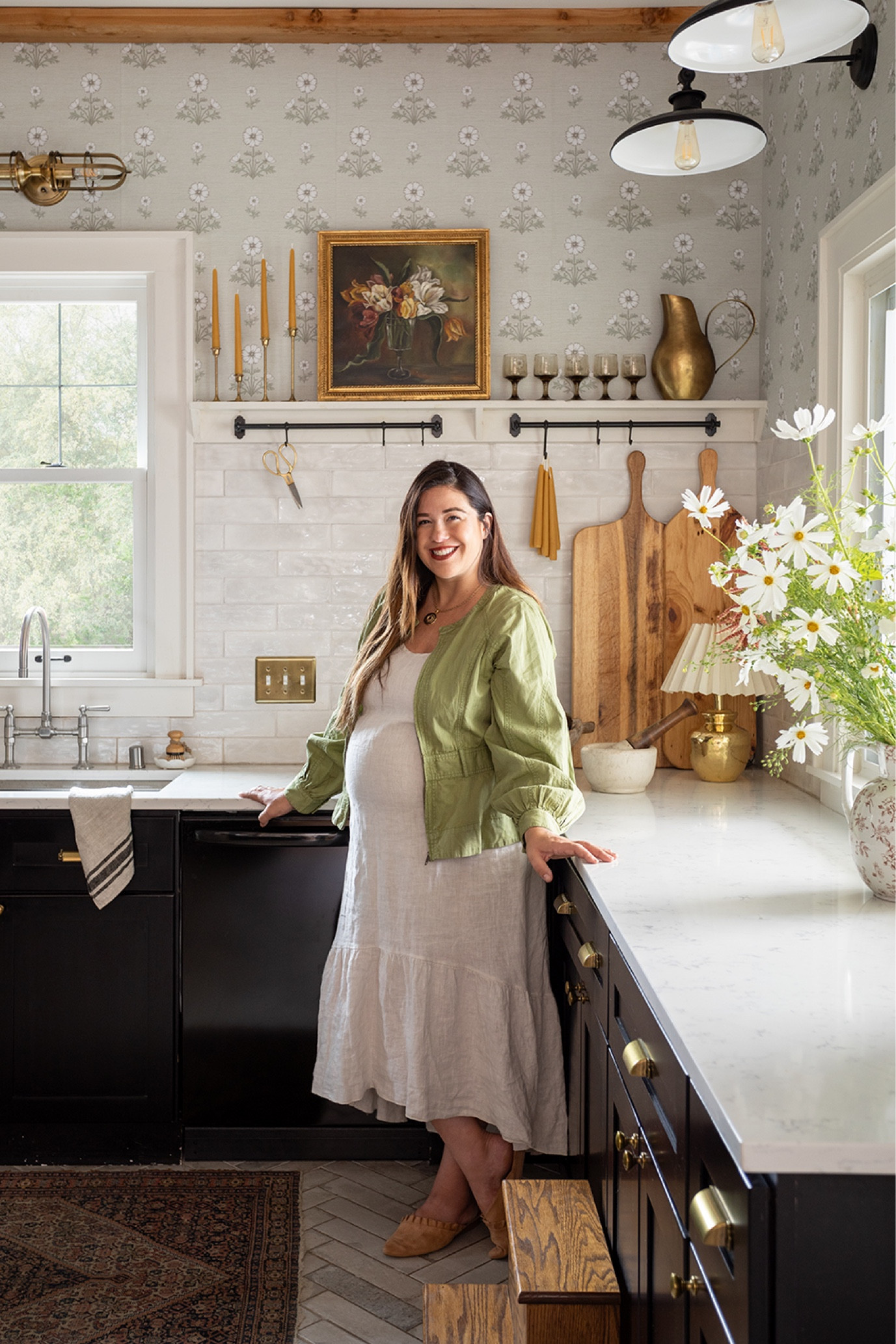 I am so excited to launch my second wallpaper collection with Chasing Paper. The Cosmo Block Print completely transformed my kitchen  

#LTKshoecrush #LTKhome