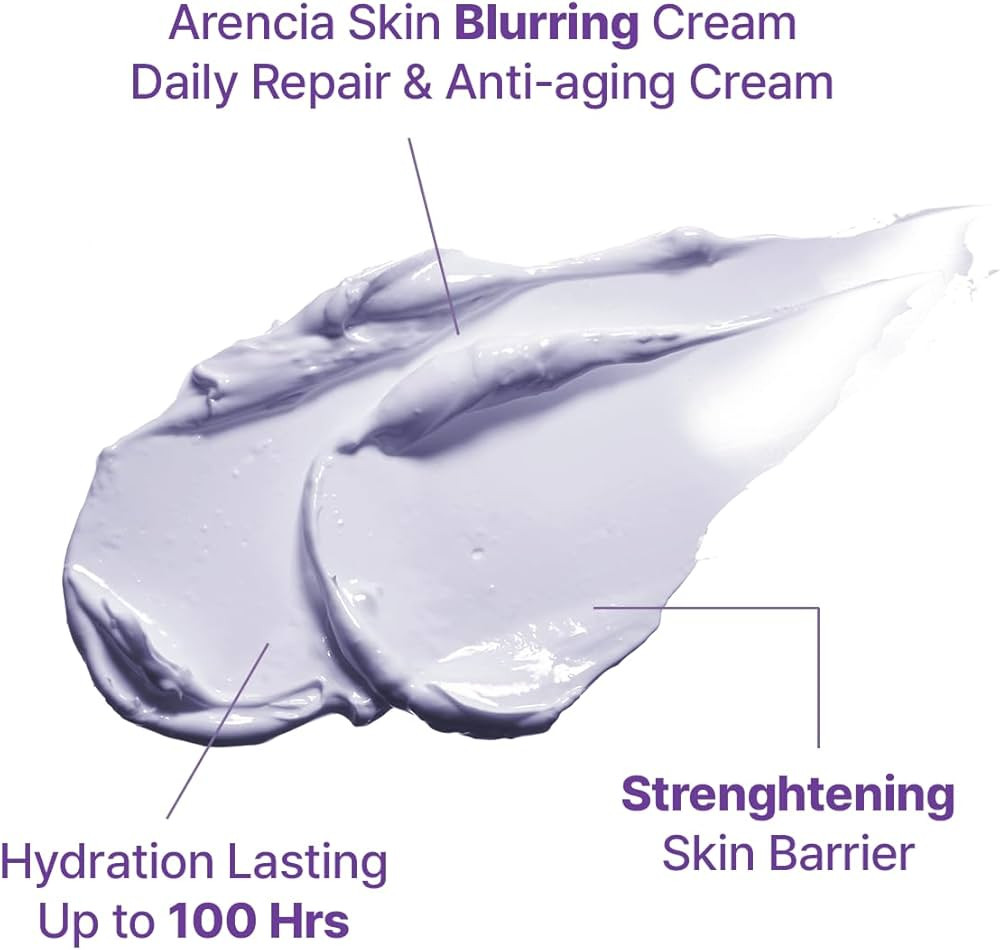 ARENCIA Hyssop Blurring Cream, Intense Collagen Face Moisturizer & Night Repair Cream for Anti-Ag... | Amazon (US)