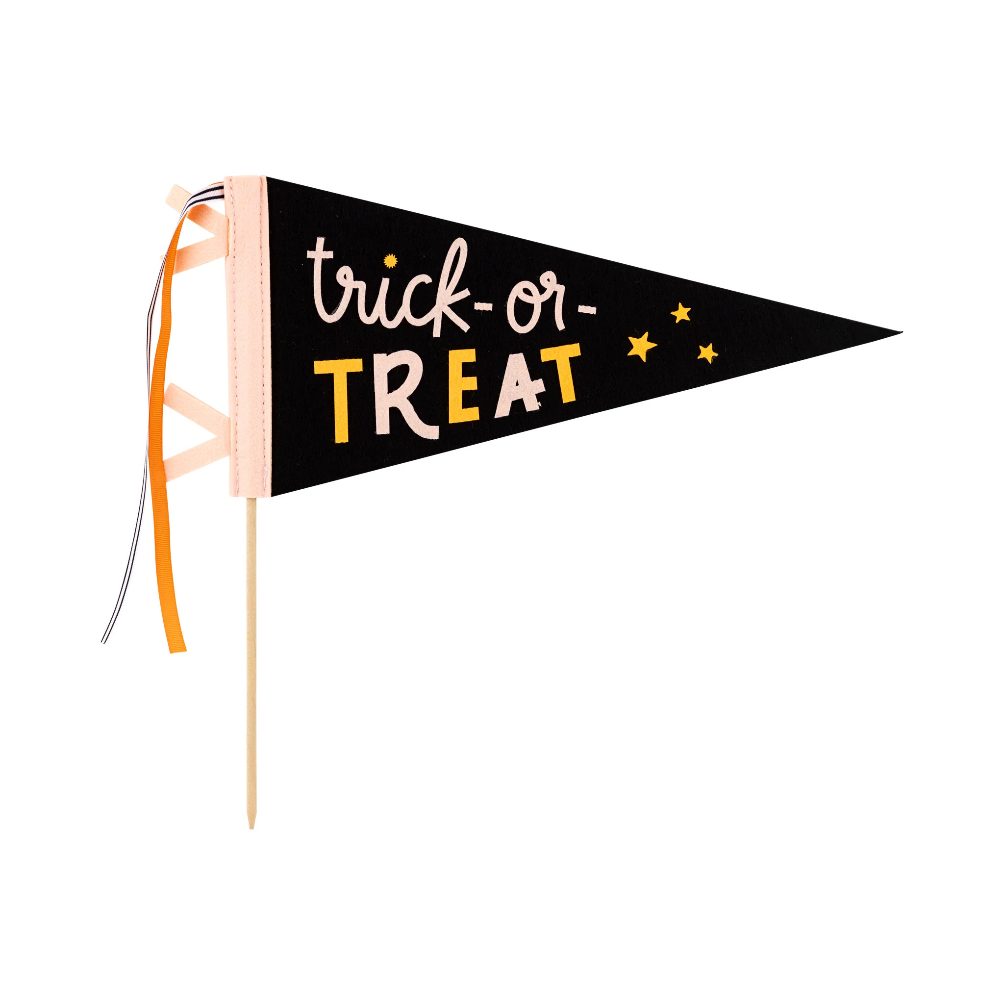 Trick or Treat Felt Pennant Banner | My Mind's Eye