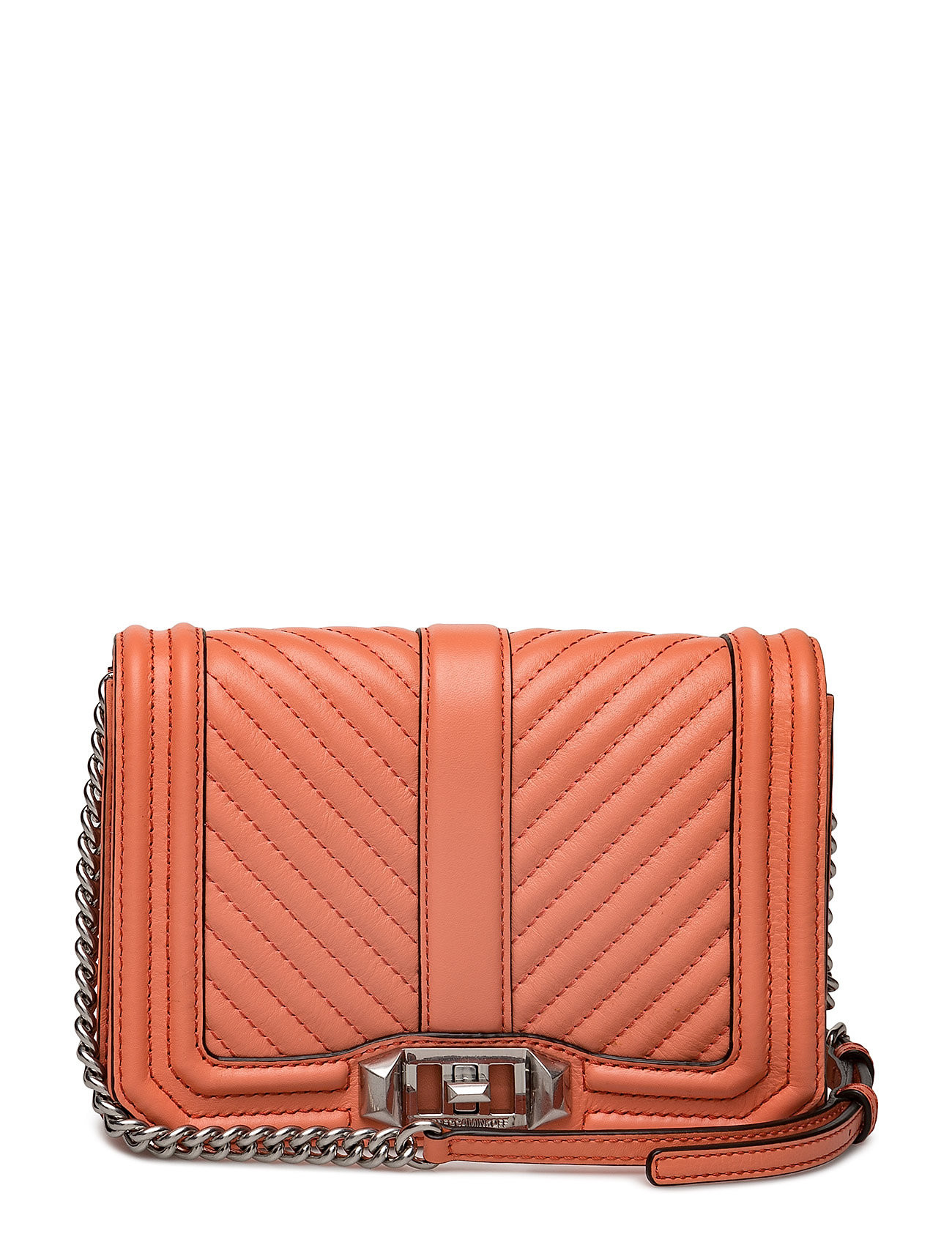 Chevron Quilted Small Love Crossbody | Boozt SE